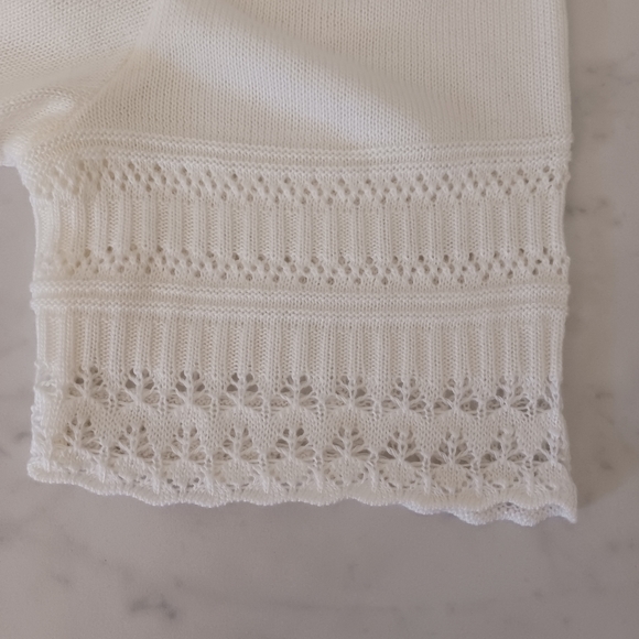 Signature by Robbie Bee Cream Cardigan - Picture 8 of 8